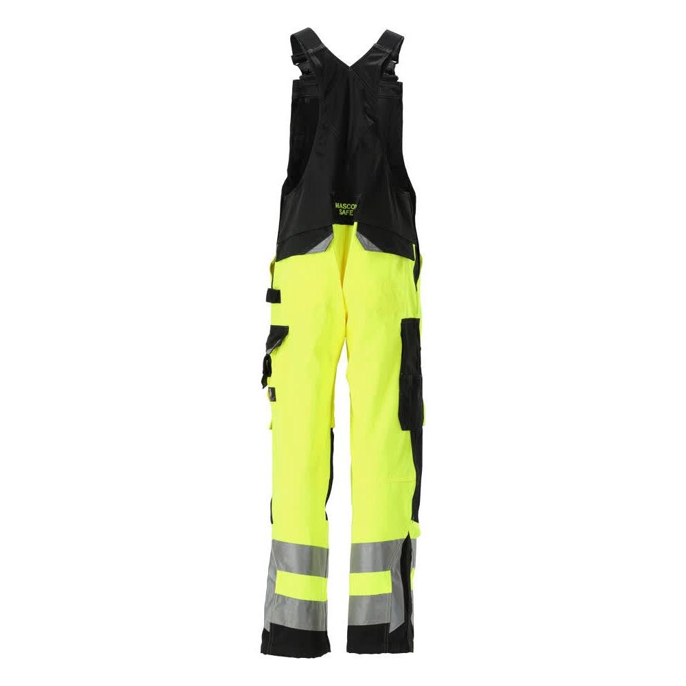 MASCOT® Newcastle buksebukser, hi-vis gul/sort