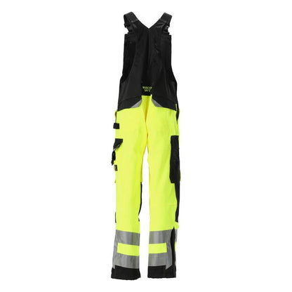 MASCOT® Newcastle buksebukser, hi-vis gul/sort