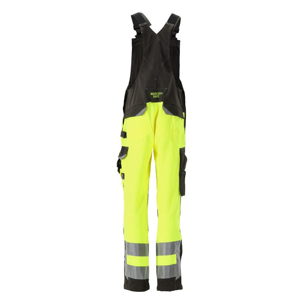 MASCOT® Newcastle buksebukser, hi-vis gul/mørk antracit
