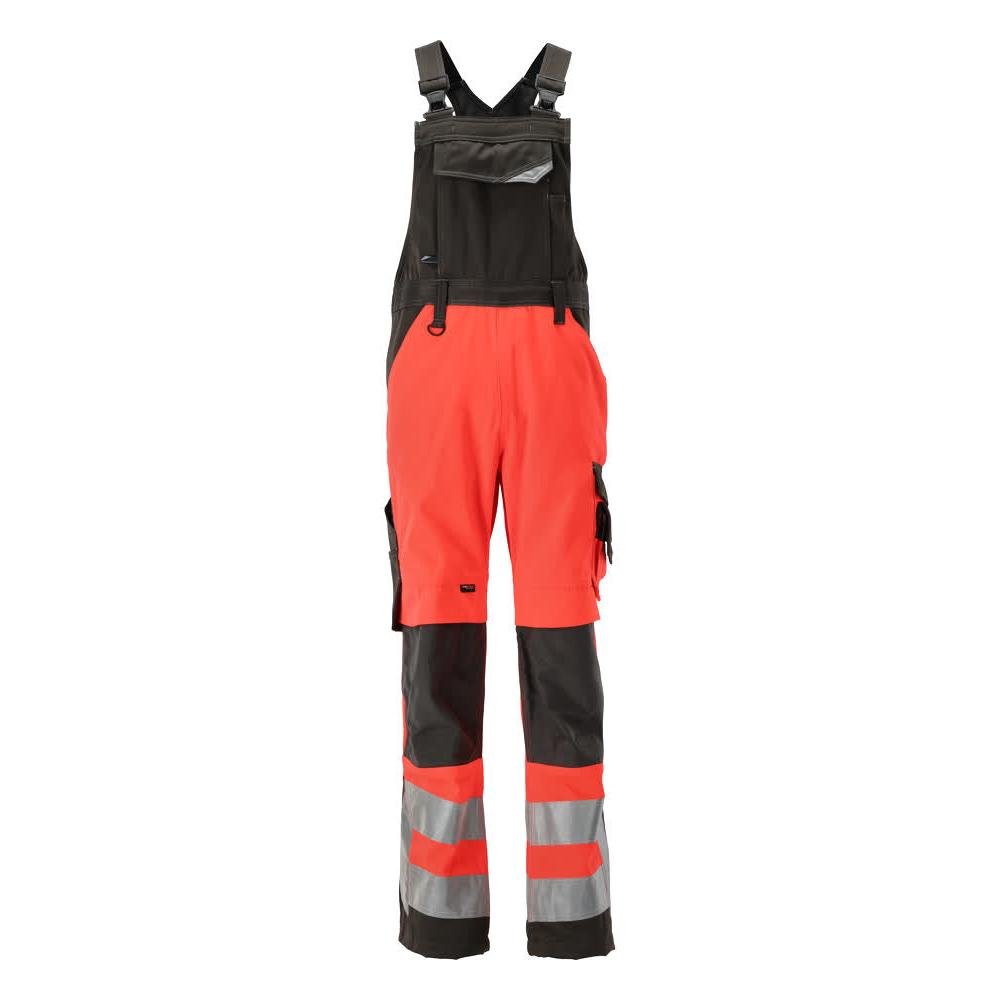 MASCOT® Newcastle buksebukser, hi-vis rød/mørk antracit