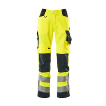 MASCOT® Kendal bukser, hi-vis gul/sort-blå