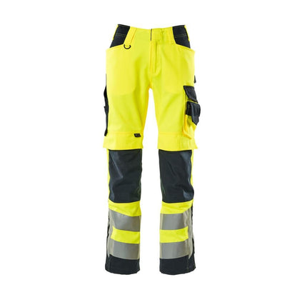 MASCOT® Kendal bukser, hi-vis gul/sort-blå