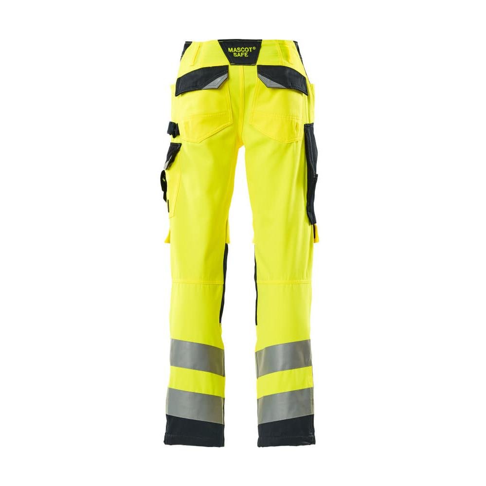 MASCOT® Kendal bukser, hi-vis gul/sort-blå