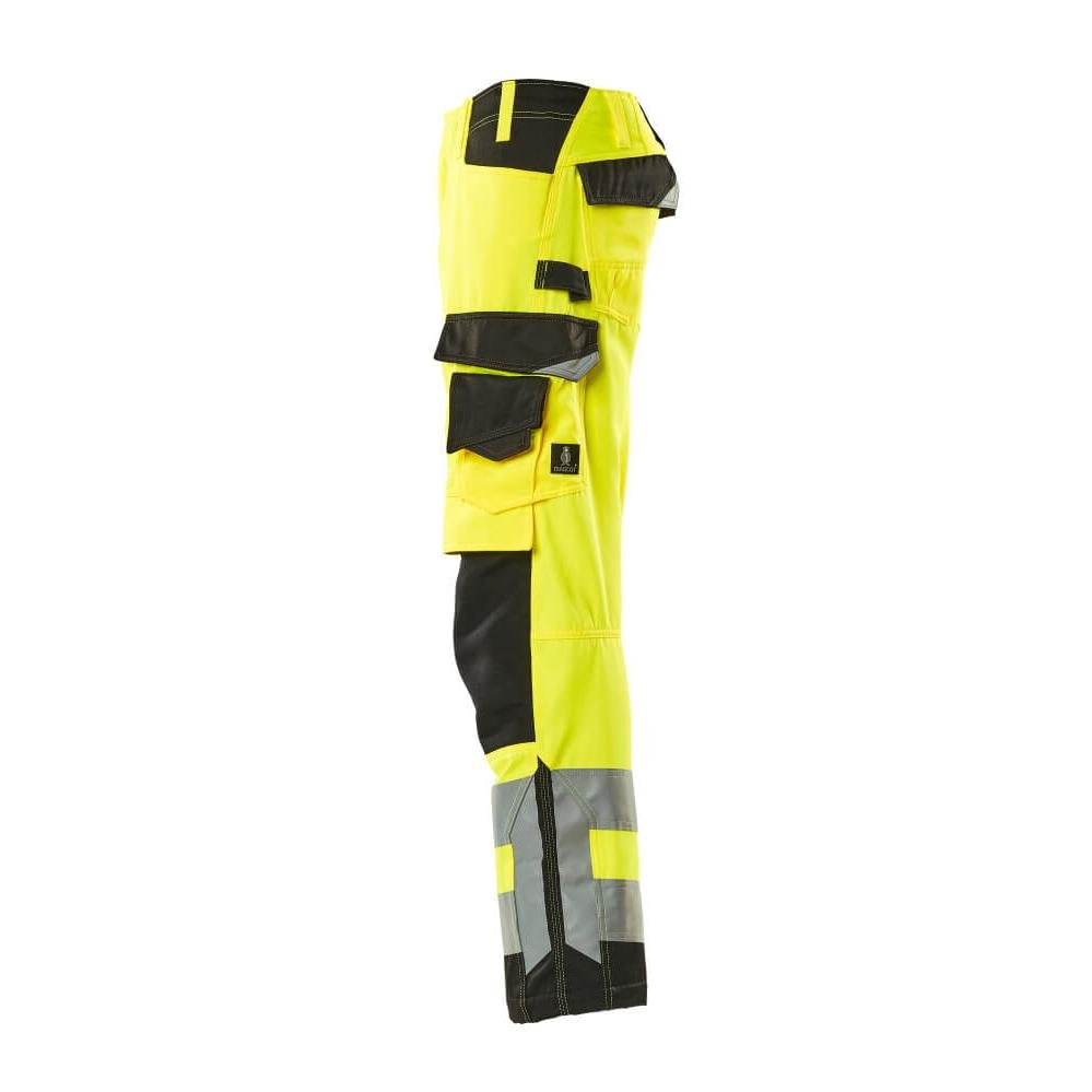 MASCOT® Kendal bukser, hi-vis gul/sort