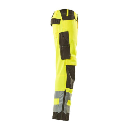 MASCOT® Kendal bukser, hi-vis gul/mørk antracit