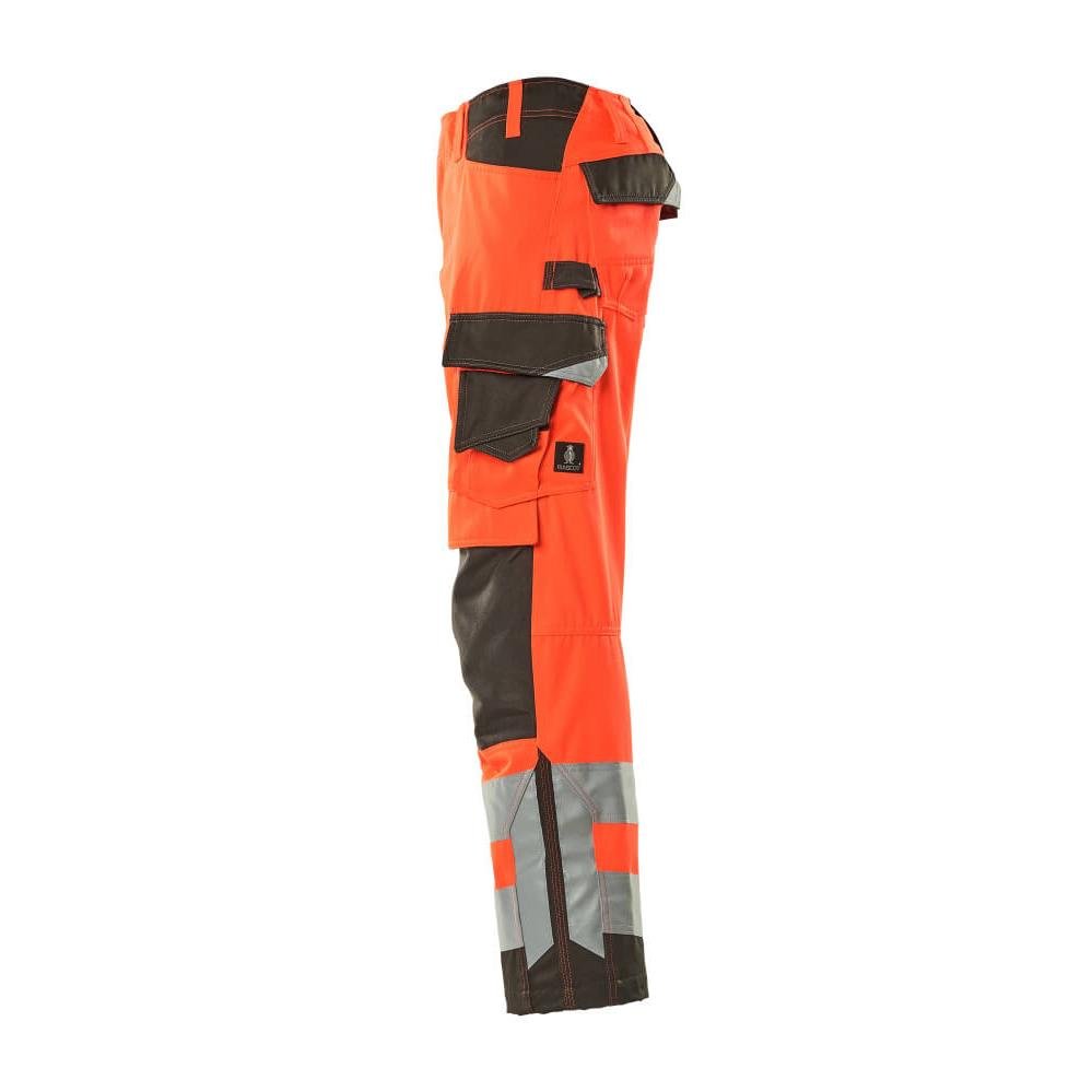 MASCOT® Kendal bukser, hi-vis rød/mørk antracit
