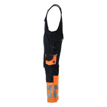 MASCOT® Sunderland buksebukser, sort blå/hi-vis orange