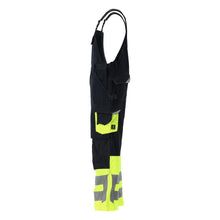 MASCOT® Sunderland buksebukser, sort blå/hi-vis gul