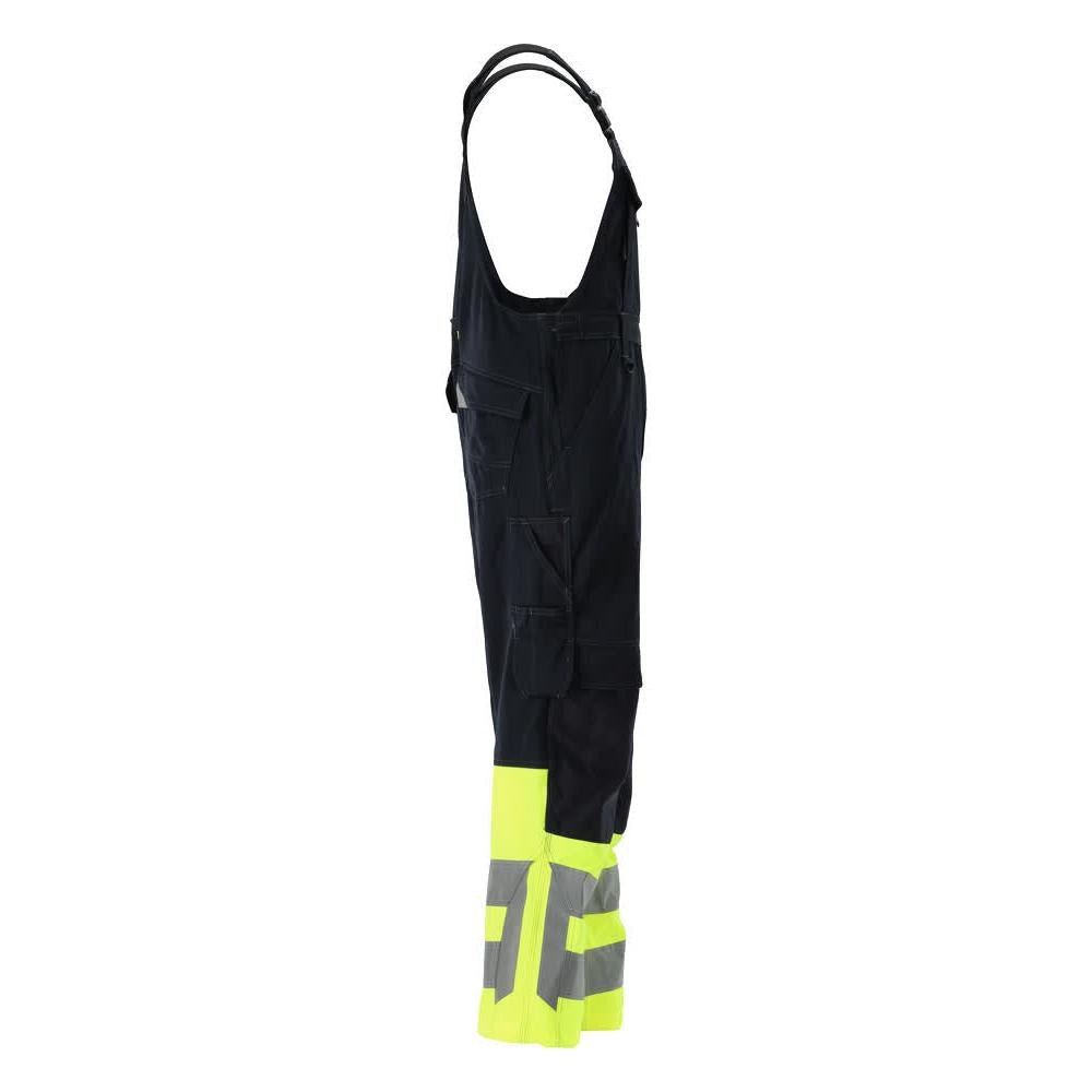 MASCOT® Sunderland buksebukser, sort blå/hi-vis gul