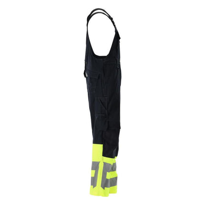 MASCOT® Sunderland buksebukser, sort blå/hi-vis gul