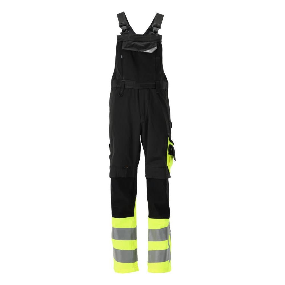 MASCOT® Sunderland buksebukser, sort/hi-vis gul