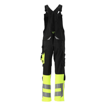 MASCOT® Sunderland buksebukser, sort/hi-vis gul