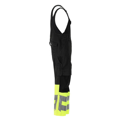 MASCOT® Sunderland buksebukser, sort/hi-vis gul