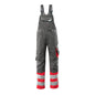 MASCOT® Sunderland buksebukser, mørk antracit/hi-vis rød