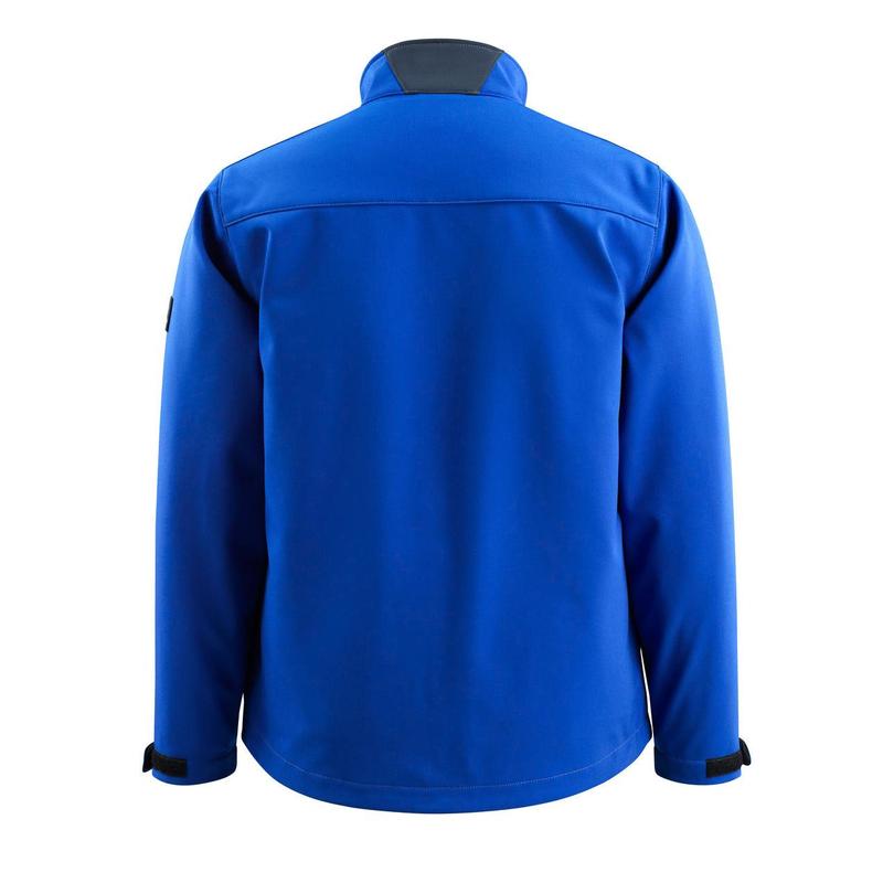MASCOT® Finley Soft Shell-jakke, majsblå/sortblå