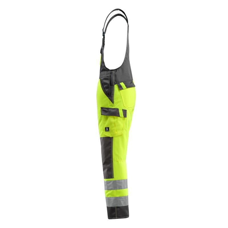MASCOT® Gosford dungaree, hi-vis gul/mørk antracit