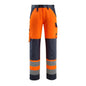 MASCOT® Maitland bukser, hi-vis orange/sort-blå