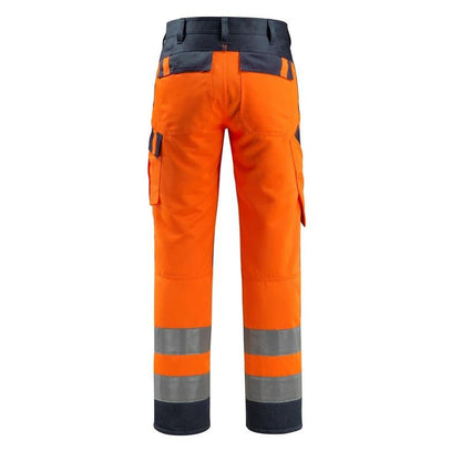 MASCOT® Maitland bukser, hi-vis orange/sort-blå