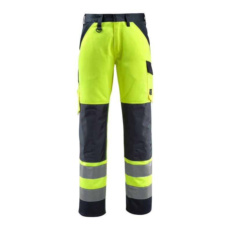 MASCOT® Maitland bukser, hi-vis gul/sort-blå