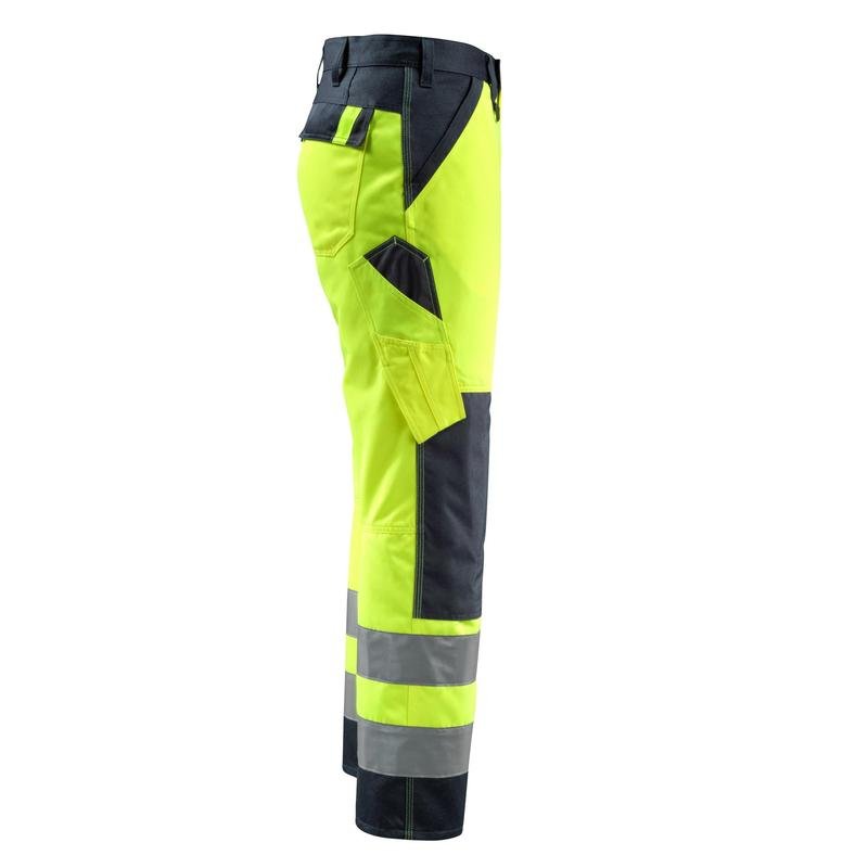 MASCOT® Maitland bukser, hi-vis gul/sort-blå