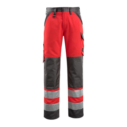 MASCOT® Maitland bukser, hi-vis rød/mørk antracit