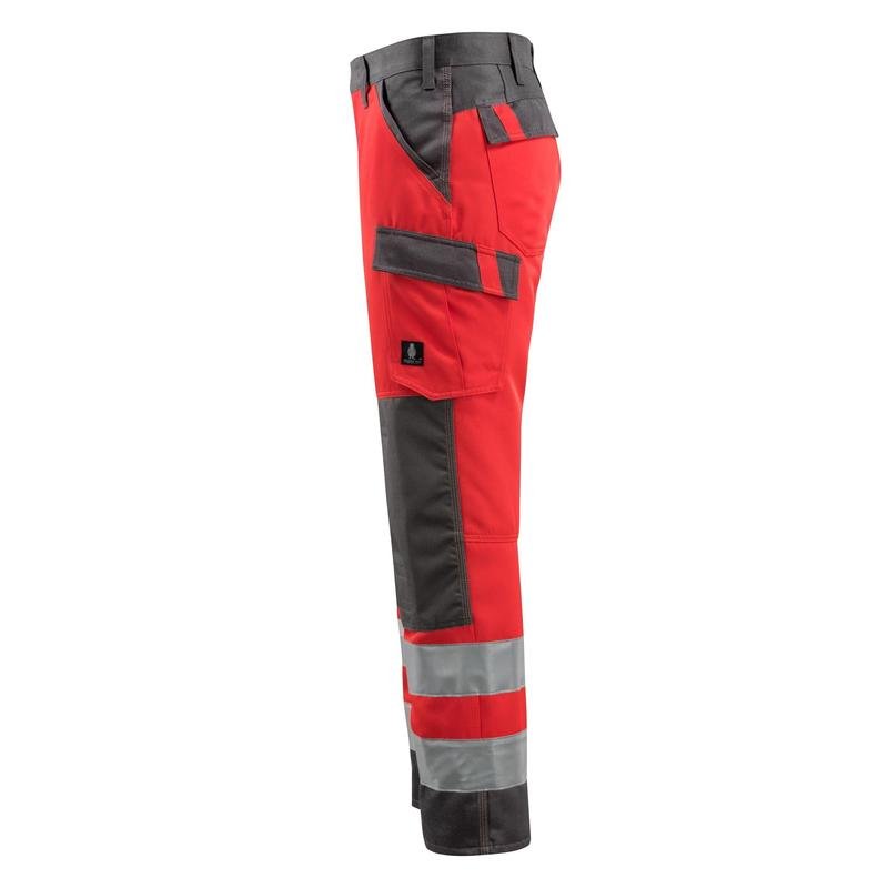 MASCOT® Maitland bukser, hi-vis rød/mørk antracit