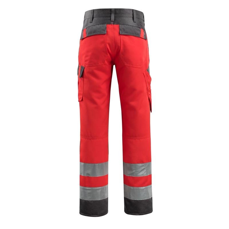 MASCOT® Maitland bukser, hi-vis rød/mørk antracit