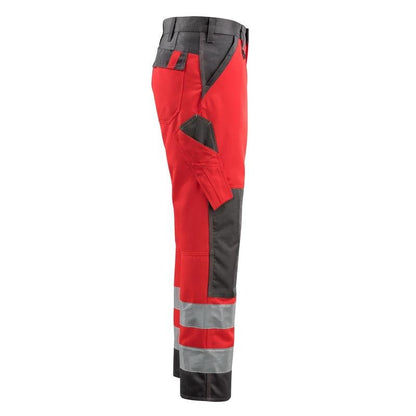 MASCOT® Maitland bukser, hi-vis rød/mørk antracit