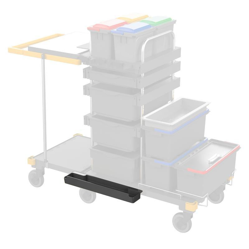 VERMOP moppestøtte inkl. holder, antracit, 52 x 12 x 6 cm