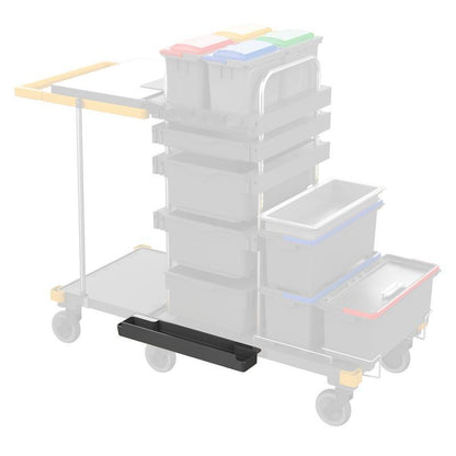 VERMOP moppestøtte inkl. holder, antracit, 52 x 12 x 6 cm