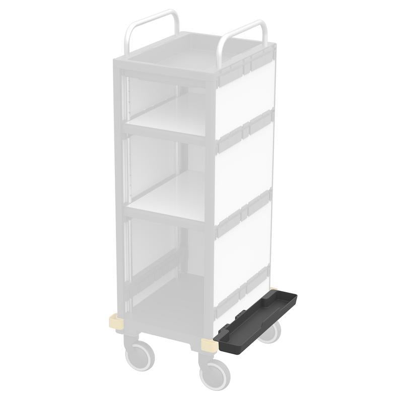 VERMOP moppestøtte inkl. holder, antracit, 52 x 12 x 6 cm