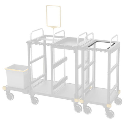 VERMOP holderramme integreret 1X120L, 46 x 35 x 6 cm