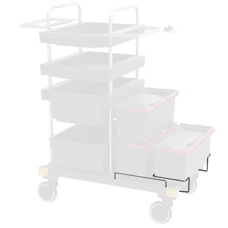 VERMOP holder til æske 10 L (sæt) L plade, 49 x 42 x 13 cm