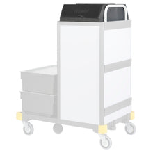 VERMOP drejelåg, antracit, 51 x 37 x 14 cm