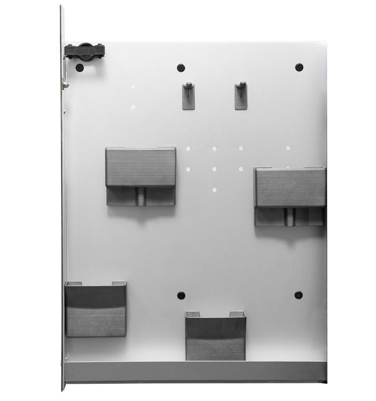 VERMOP Scandic X Værktøjskasse "Platinum White"