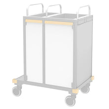 VERMOP sidevæg Platinum Hvid, 714 x 497 x 3 cm