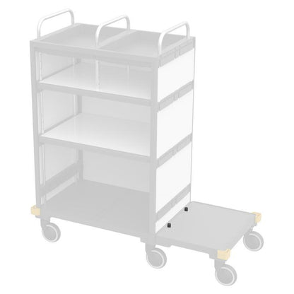 VERMOP kobling til monteringsplade (sæt), 9 x 5 x 8 cm