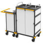 VERMOP Equipe H1 aftagelig, Platinum White, 130 x 56 x 136 cm | 1 stk 