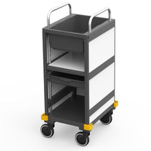 VERMOP Equipe minibar lille relancering gul, 46 x 56 x 112 cm