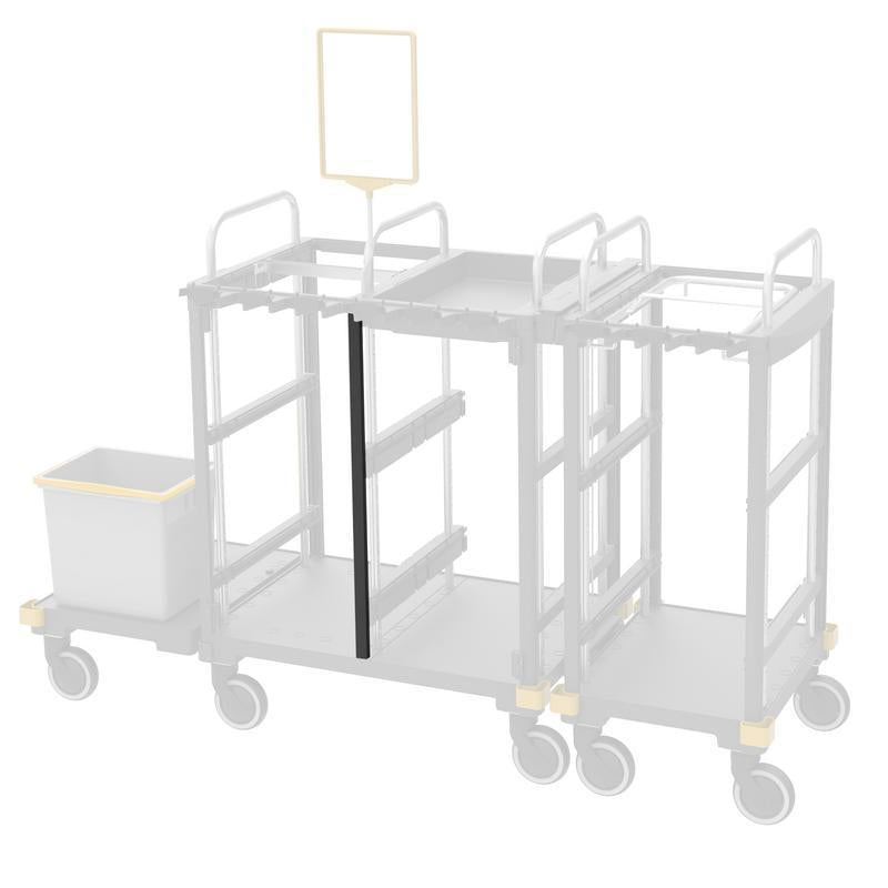 VERMOP mellemliste, antracit 735 mm, 74 x 4 x 2 cm