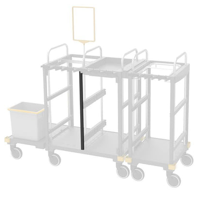 VERMOP mellemliste, antracit 735 mm, 74 x 4 x 2 cm