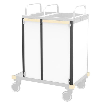 VERMOP mellemliste med lås inkl. EPL, 74 x 13 x 3 cm