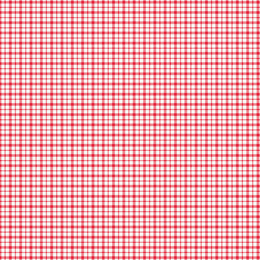 Die Dunisilk MD 84x84 cm Tischdecke Giovanni von Duni GmbH zeigt ein rot-weiß kariertes Design mit hübschen Quadraten - ideal als lebendige Tischdekoration. Erhältlich in einer hochwertigen Packung mit 20 Stück.