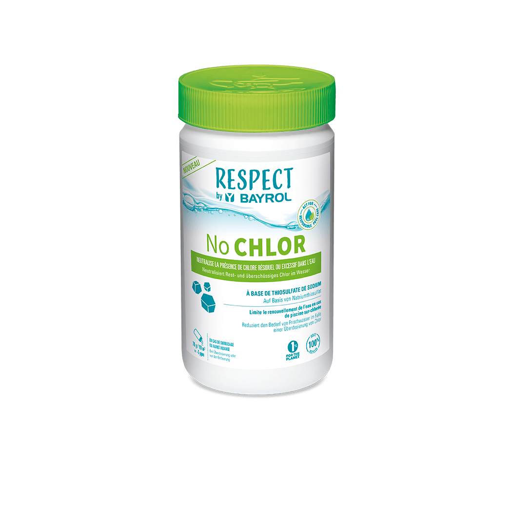 BAYROL Ingen KLOR Effektiv neutralisering af desinfektionsmidler