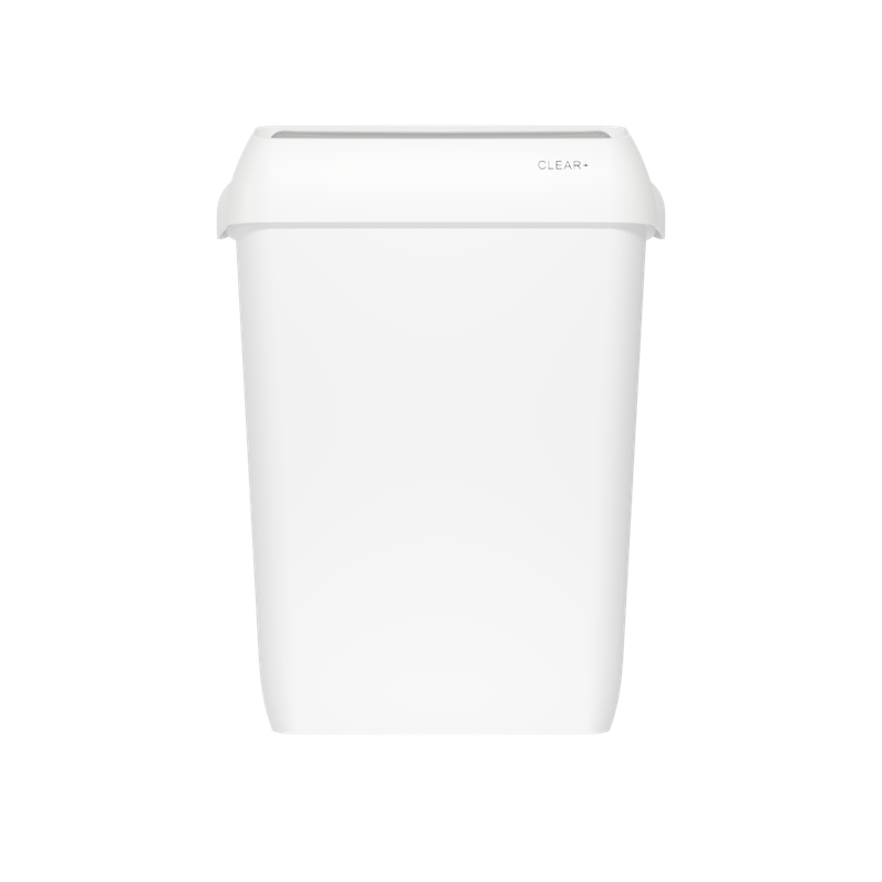 Clear+ Abfallbehälter 23l weiß