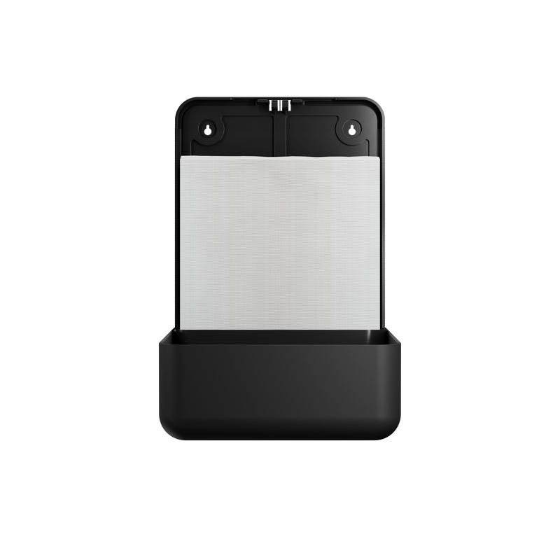 CLEAR+ EcoBlack Falthandtuchspender