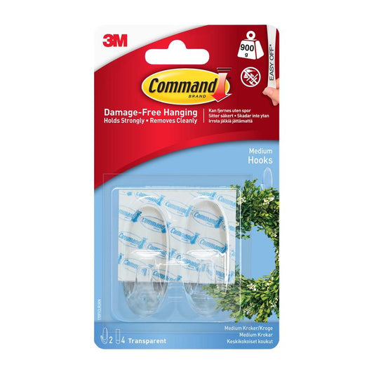 3M™ Command™ Medium Hooks - Opbevaring og organisering