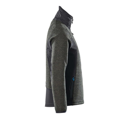 Jakke, strik, med membrancardigan
