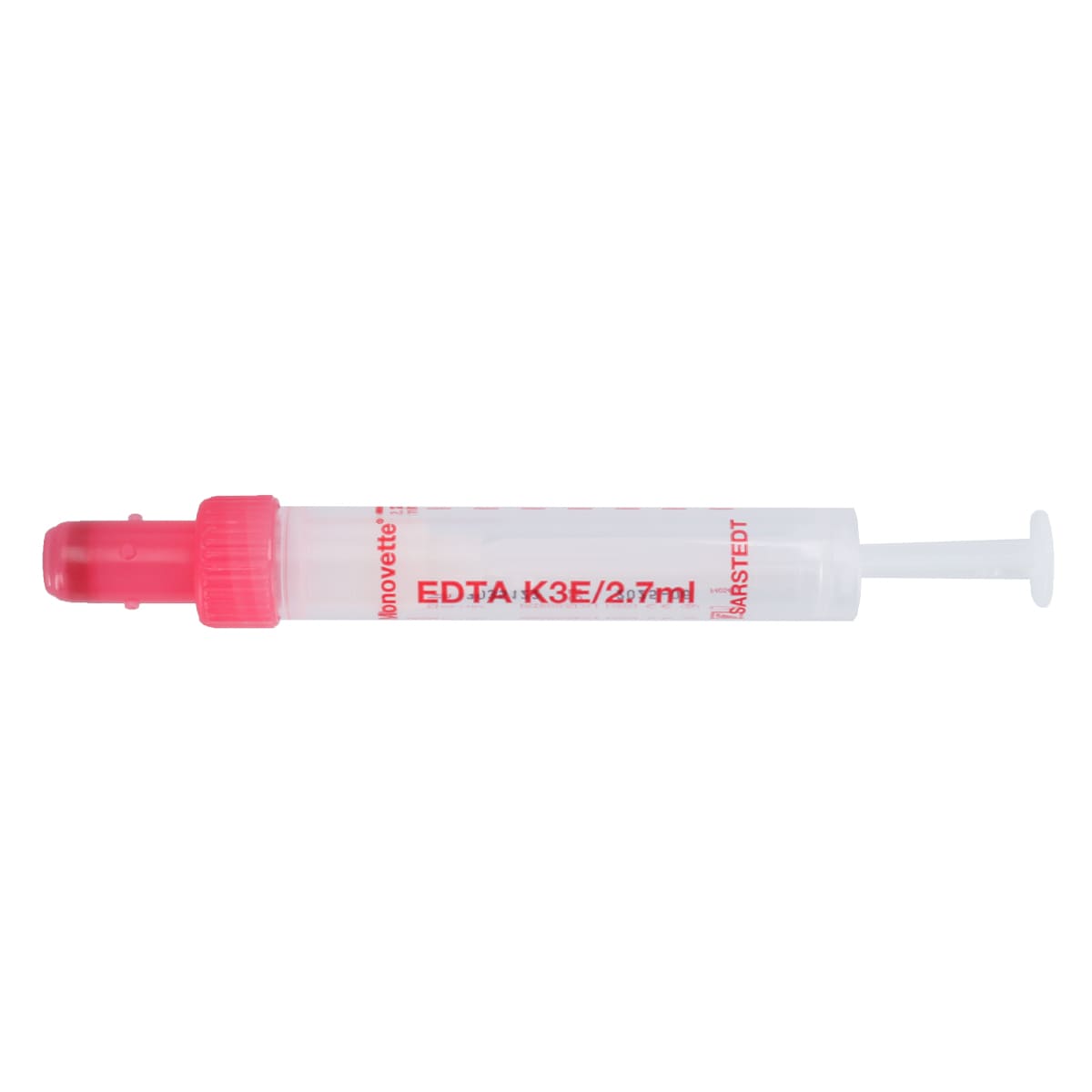 S-Monovettes, med papirlabel, violet hætte, 2,7 ml hæmatologisk kalium/EDTA | Pakke (500 stk.)