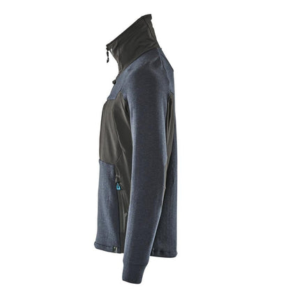 Sweatshirt, lynlås, stand-up krave sweatshirt med lynlås